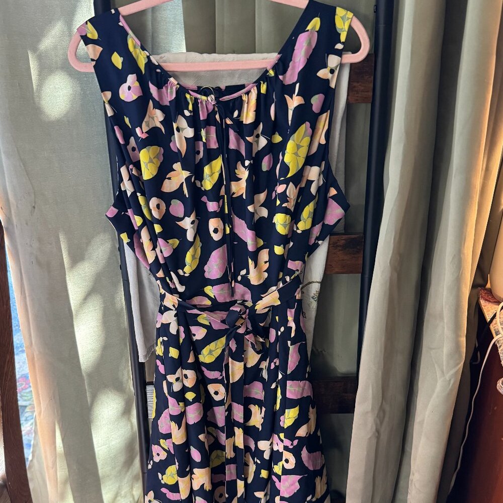 Tocca by gwynne bee Dress, multi color with blue background